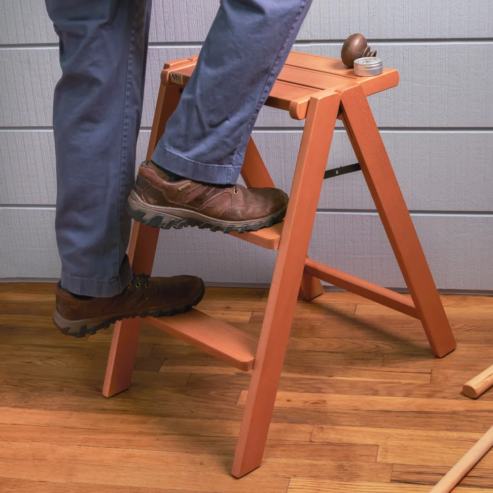 Garrett Wade Italian Beechwood Stepladder New