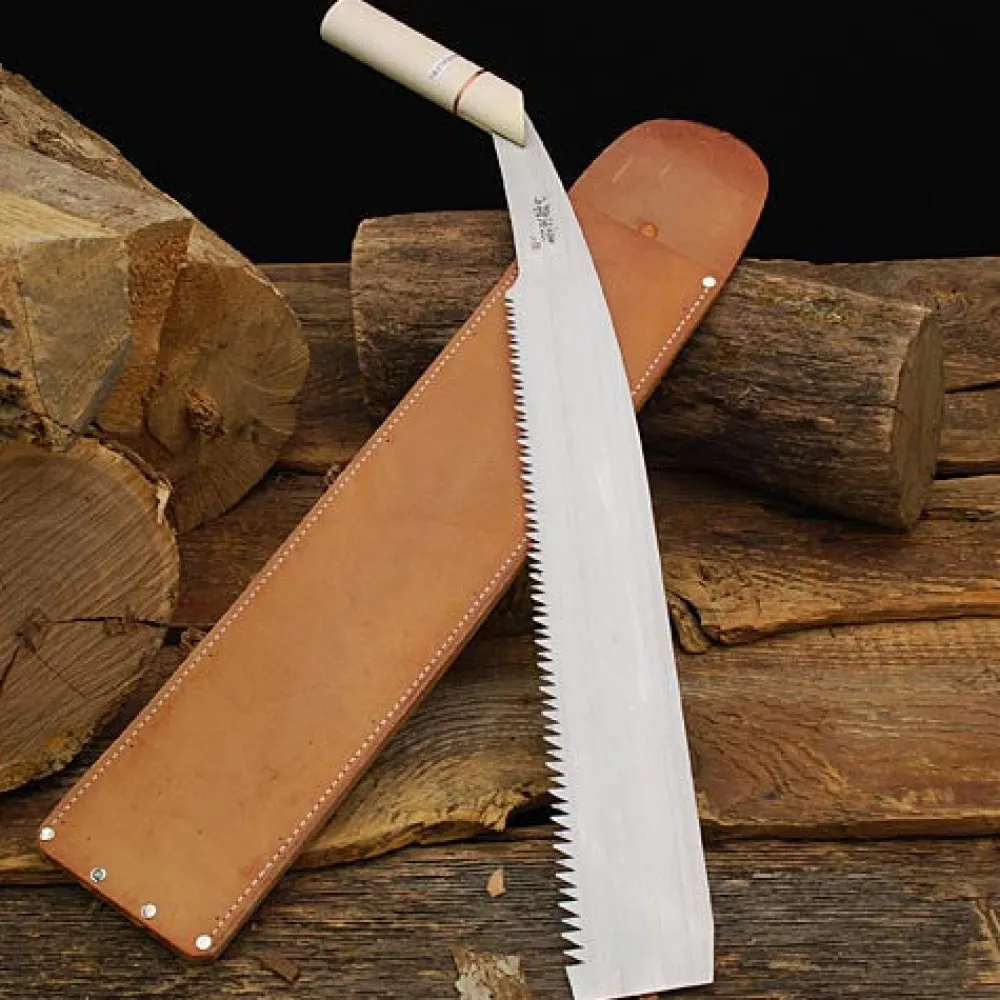 garrett-wade Japanese Log Saw And Leather Case Sale