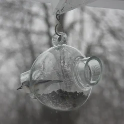 garrett-wade Large Glass Bird Feeder Sale