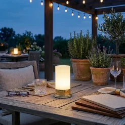 Garrett Wade LED Mid-Century Lamp Best