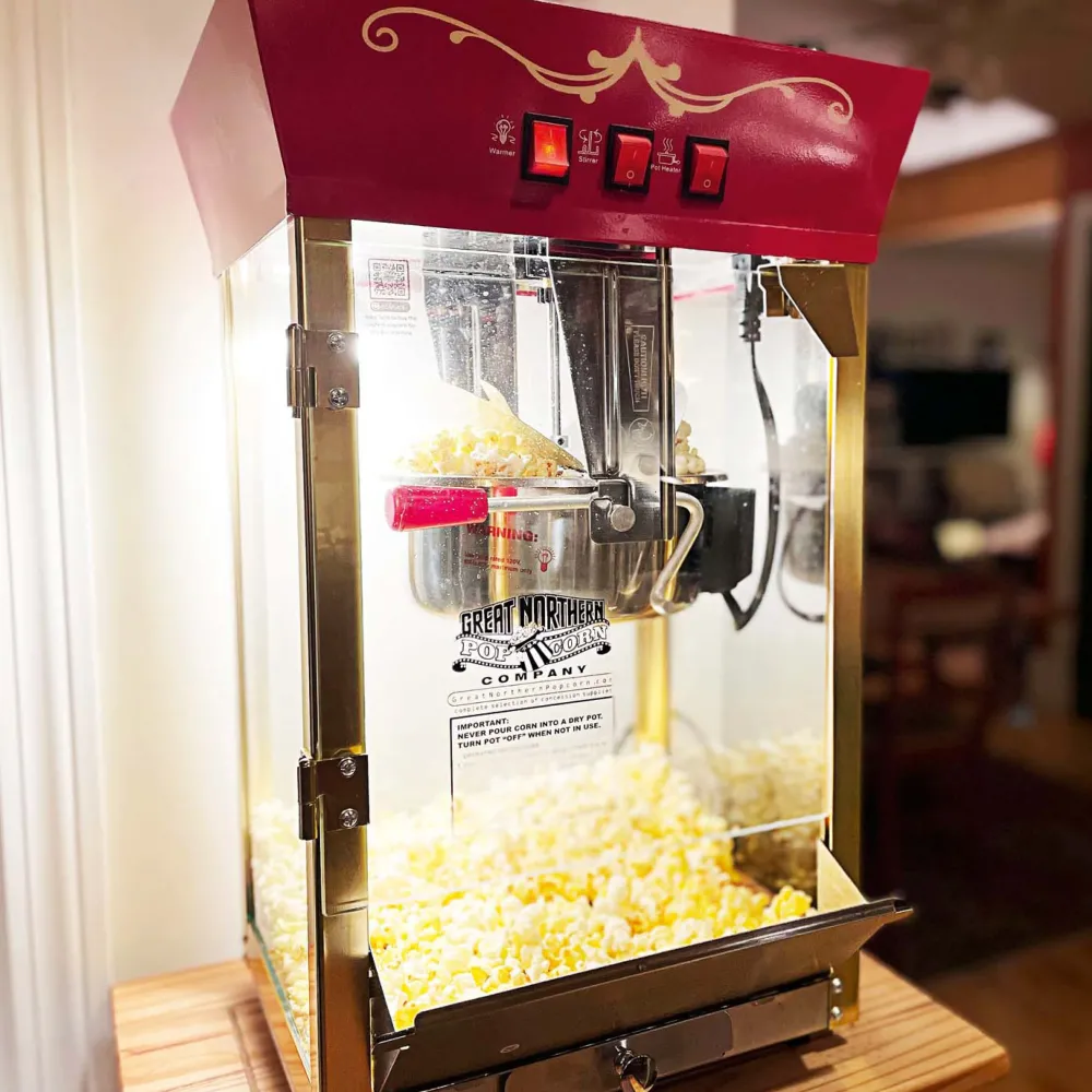 Garrett Wade Matinee Countertop Popcorn Machine Best