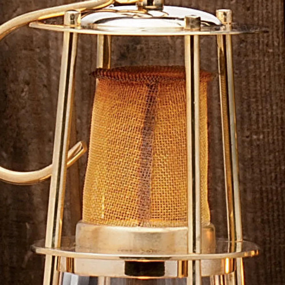 garrett-wade 10" Mesh Miner's Oil Lamp Hot