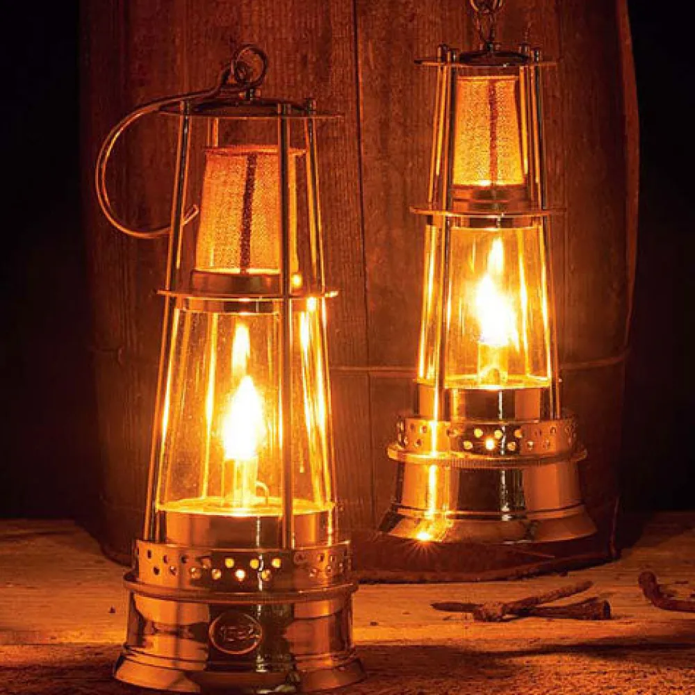 garrett-wade 10" Mesh Miner's Oil Lamp Hot