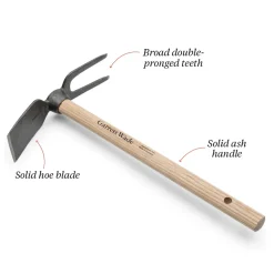 Garrett Wade Mini Hoe with 2-Prong Grubber Online