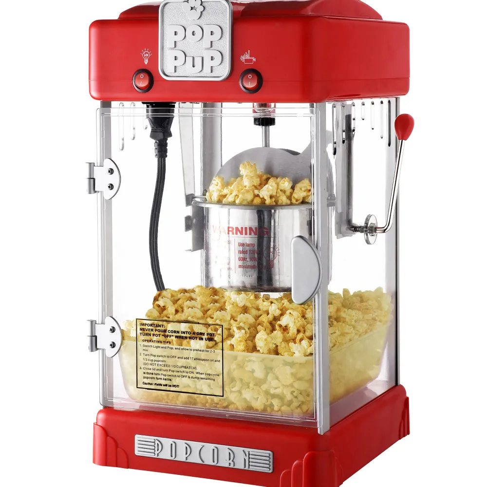 Garrett Wade Mini Matinee Countertop Popcorn Machine Online