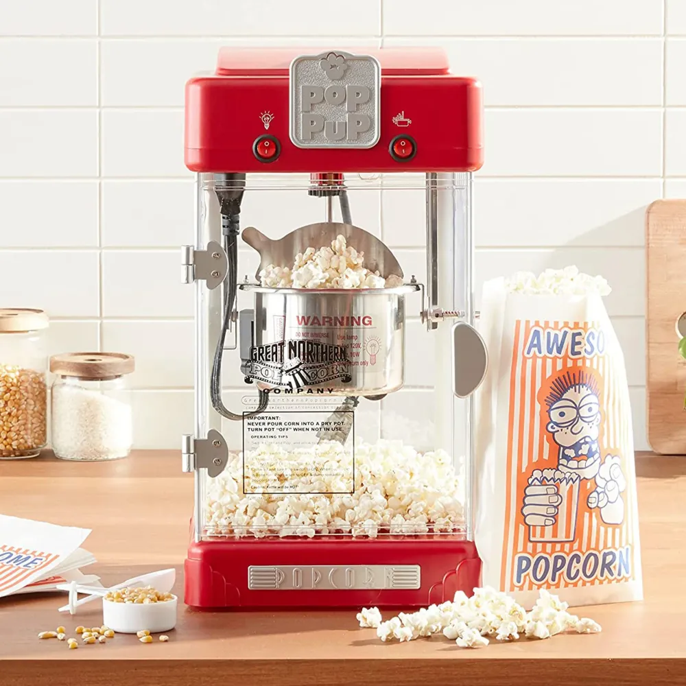 Garrett Wade Mini Matinee Countertop Popcorn Machine Online