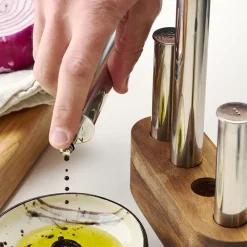 garrett-wade Modern Oil, Vinegar, and Salt & Pepper Set Best
