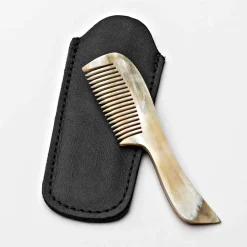 Garrett Wade Mustache Natural Horn Comb Clearance