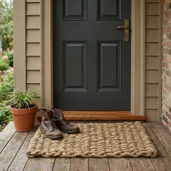 garrett-wade Natural Jute Door Mat Extra Large Hot