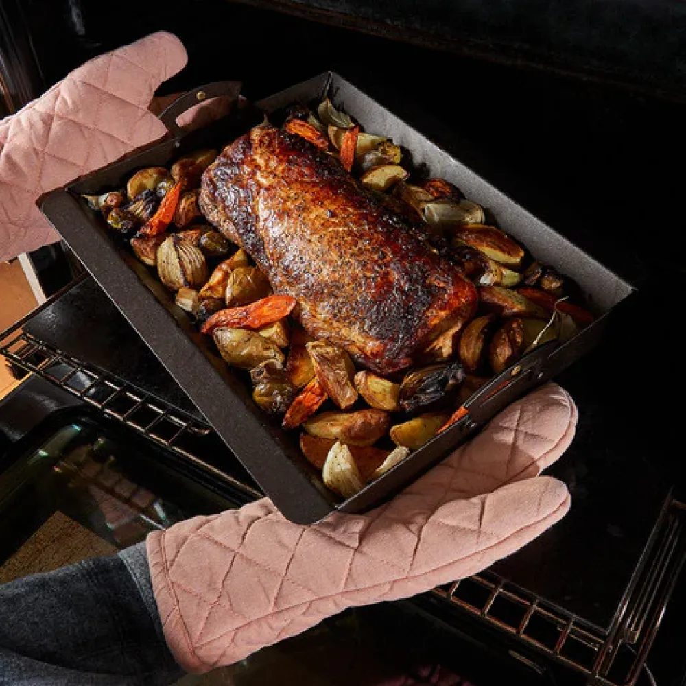 Netherton Black Iron Roasting Pan Outlet