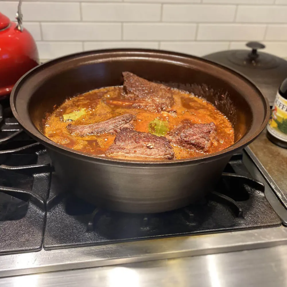 Netherton Hand Spun Iron Casserole Hot