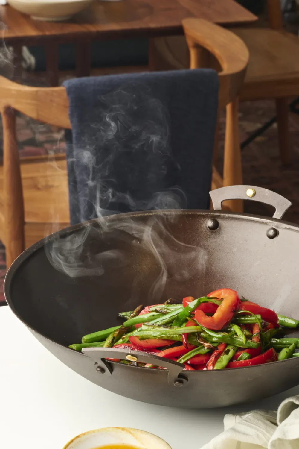 Netherton Prospector-Handled Spun Iron Wok