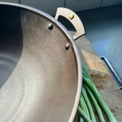 Netherton Prospector-Handled Spun Iron Wok