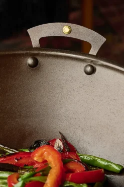 Netherton Prospector-Handled Spun Iron Wok