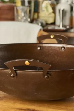Netherton Prospector-Handled Spun Iron Wok
