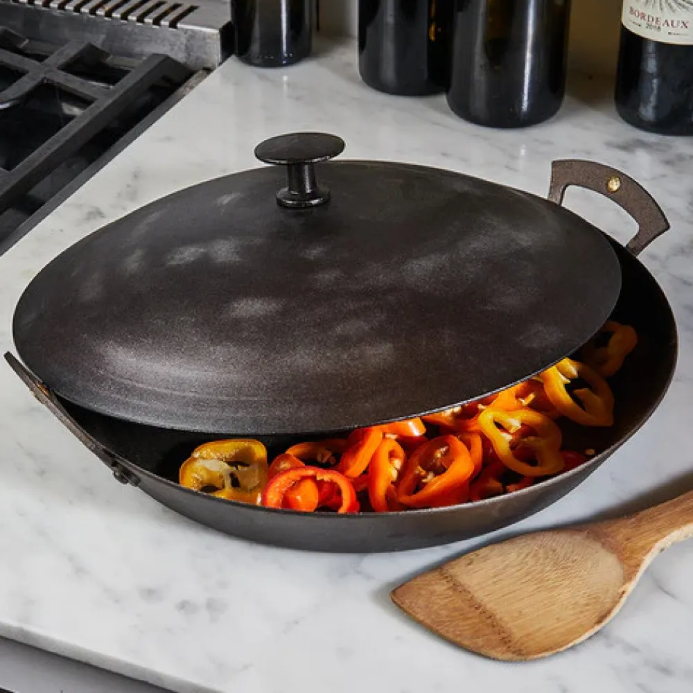 Netherton Spun Iron Lid for Prospector Pan Sale