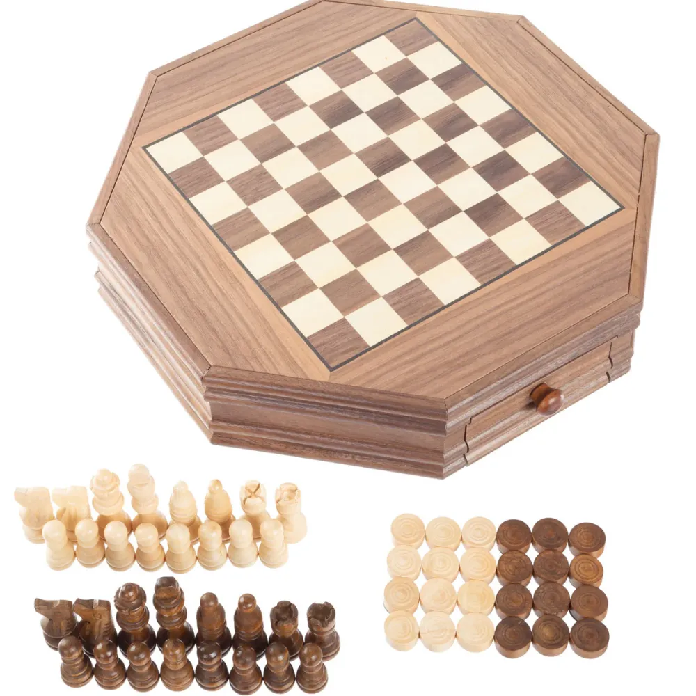 garrett-wade Octagonal Chess Set Discount