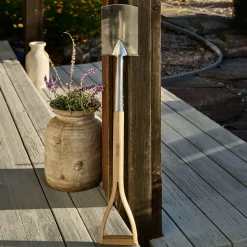 garrett-wade Old World Stainless Steel Shovel with Ash Handle Outlet