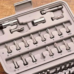 garrett-wade 102 Piece Hex Driver Bit Set New