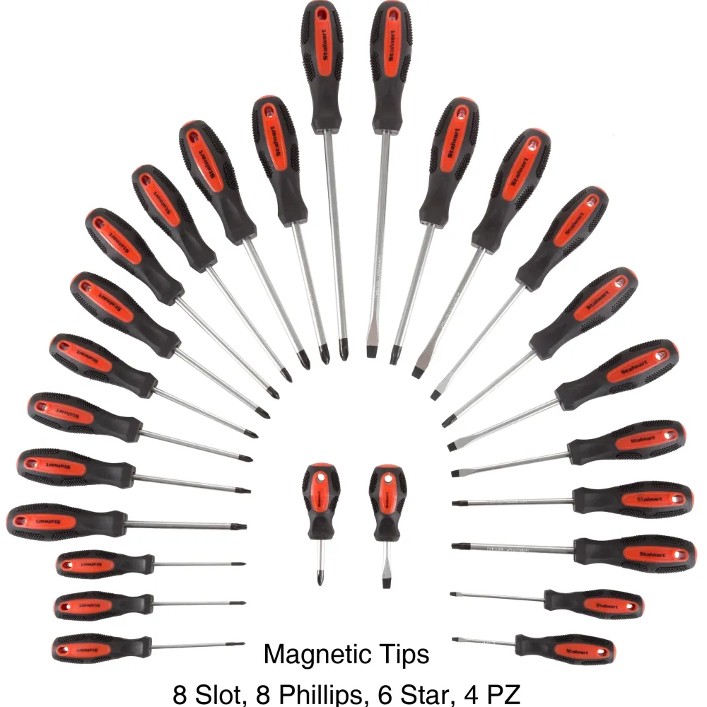 garrett-wade 26-Piece Screwdriver Tool Set & Stand
