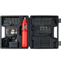 garrett-wade 60-Piece 3.6V Cordless Rotary Tool Set Clearance