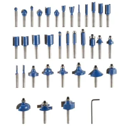 garrett-wade 35-Piece Wood Router Bits Set Hot