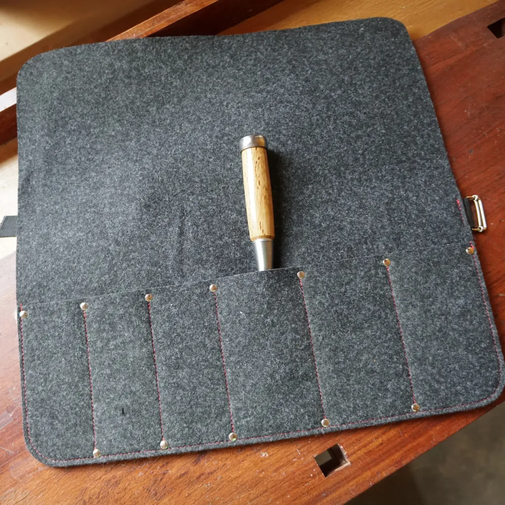 Garrett Wade 6 Pocket Felt Tool Roll Online