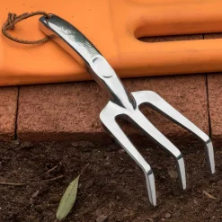 Garrett Wade Polished Cast-Aluminum Trowel & Cultivator Set Best