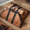 garrett-wade Premium Waxed Canvas Log Carrier Discount