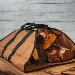 garrett-wade Premium Waxed Canvas Log Carrier Discount