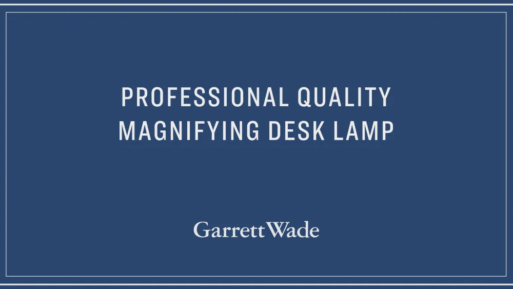 garrett-wade Pro Quality Magnifying Desk Lamp Best