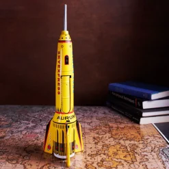 garrett-wade Retro Tin Rocket Yellow Clearance
