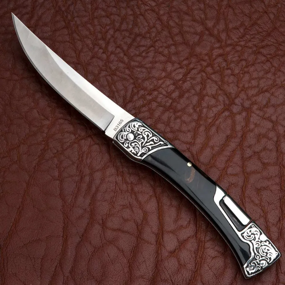 Garrett Wade Rugged Folding Knife with Saddle Lock Best