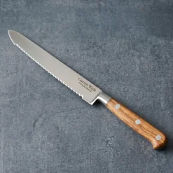 Garrett Wade Serrated Utility Knife 12cm Olivewood Online