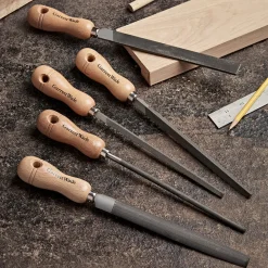 garrett-wade Set of 5 Crafter’s Steel Files New