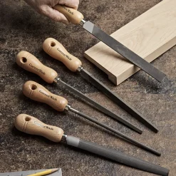 garrett-wade Set of 5 Crafter’s Steel Files New