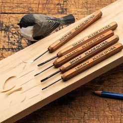 garrett-wade Set of 5 Micro-Carving Tools Outlet