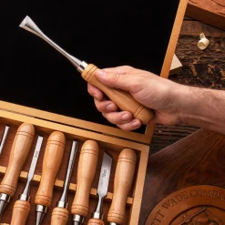 garrett-wade Set of 12 Woodcarving Chisels Online