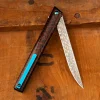 Garrett Wade Slim Profile Damascus Penknife