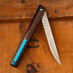 Garrett Wade Slim Profile Damascus Penknife