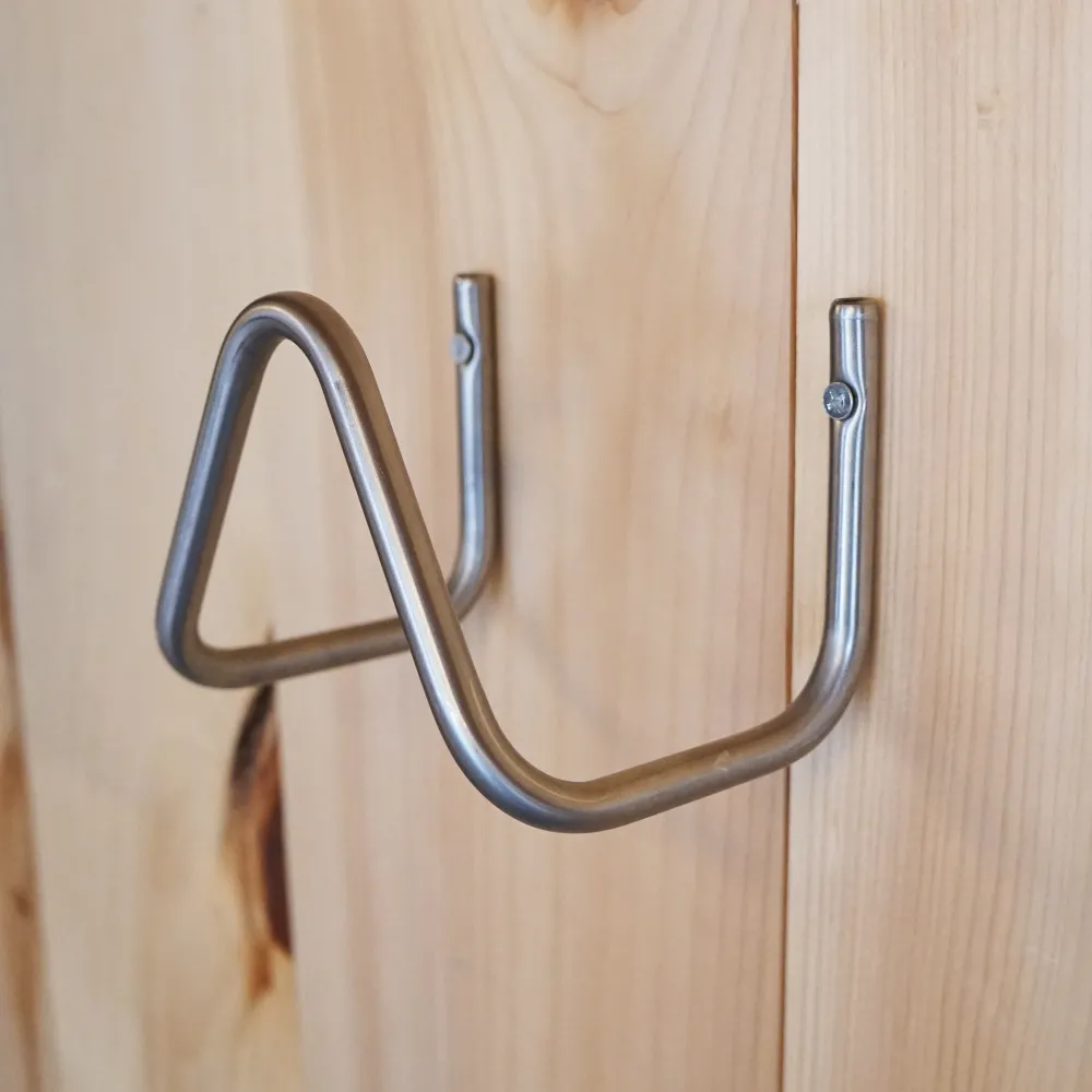 Garrett Wade Small Italian Stainless Steel Hose Hanger New