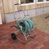 Garrett Wade Stainless Steel Mobile Garden Hose Reel New