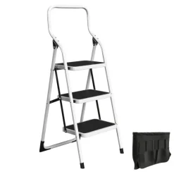 garrett-wade 3-Step Stool Folding Ladder Online