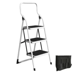 garrett-wade 3-Step Stool Folding Ladder Online