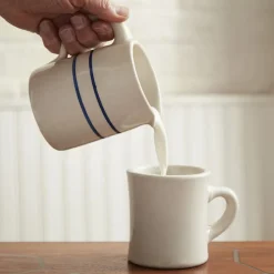 garrett-wade Stunning Stoneware Straight-Side Creamer Outlet