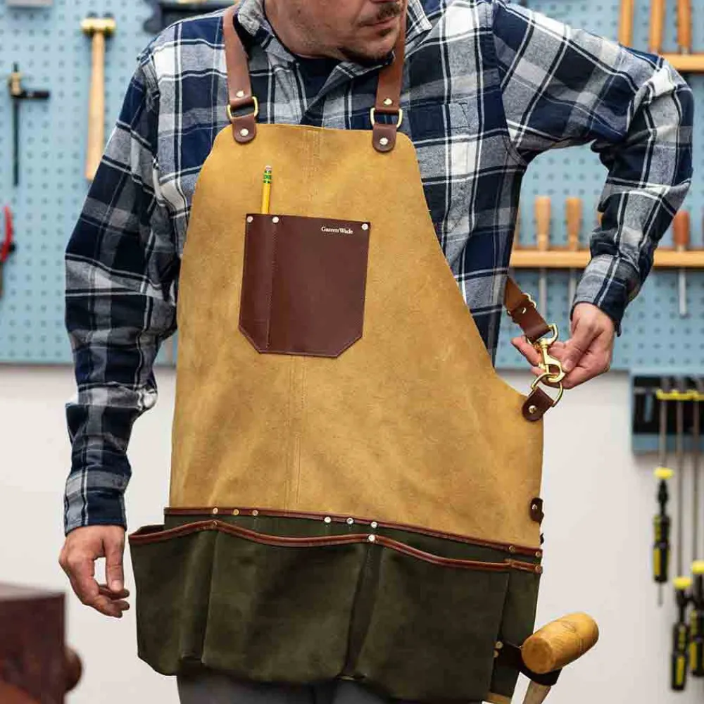 Garrett Wade Super-Handy, Indestructible Carpenter's Apron Online