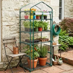 garrett-wade 4-Tier Mini Greenhouse Outlet