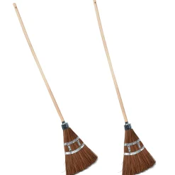 garrett-wade Two Long-Lasting Garden Brooms Discount