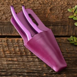 Garrett Wade Ultra-Sharp Purple Pruner and Sheath Set New