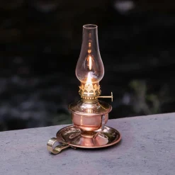 garrett-wade Unique Copper & Brass Swivel Oil Lamp Online